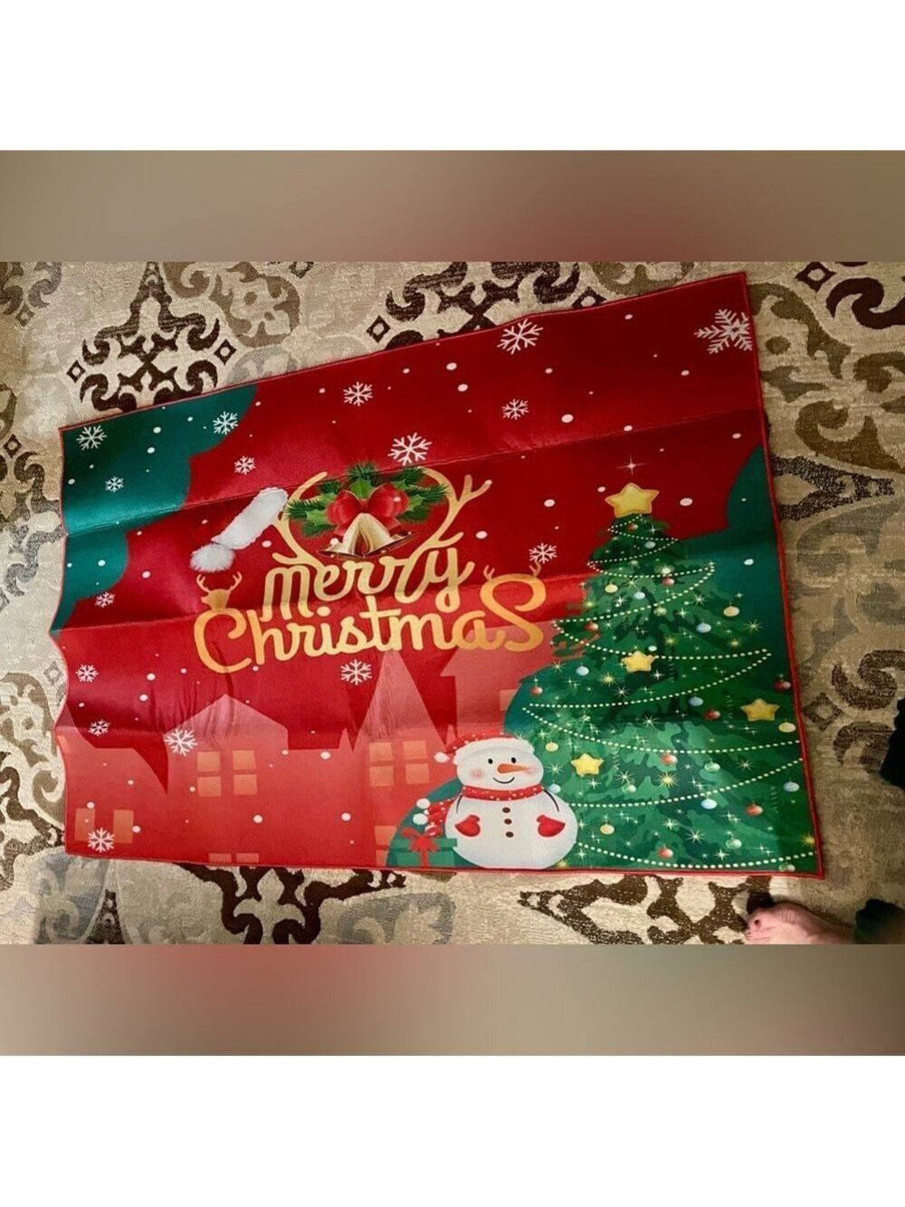 Christmas Rug 3 ft x 5 ft